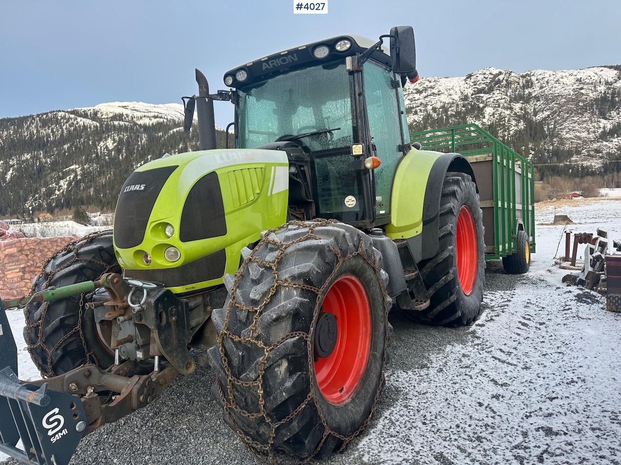 Tracteur agricole 2010 Claas Arion 640 4x4 Tractor