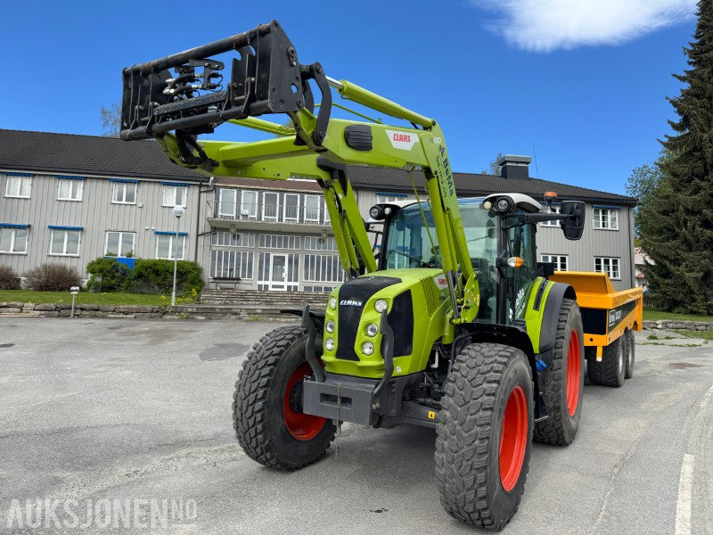 Tracteur agricole 2022 Claas Arion 450 med laster