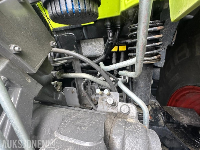 Tracteur agricole 2022 Claas Axion 870 - 301 hk - 50 km/t - Front PTO - TRI dekk og landbruksdekk - Brøyteplate - EU godkjent