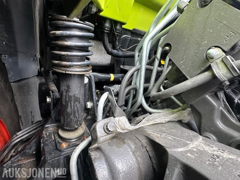 Tracteur agricole 2022 Claas Axion 870 - 301 hk - 50 km/t - Front PTO - TRI dekk og landbruksdekk - Brøyteplate - EU godkjent