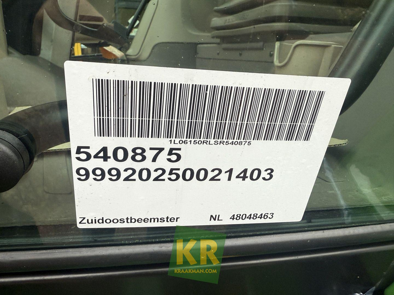 Tracteur agricole 6R 150 John Deere