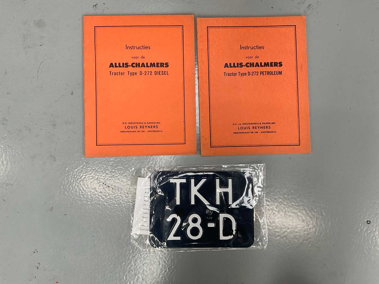 Tracteur agricole Allis chalmers D-272