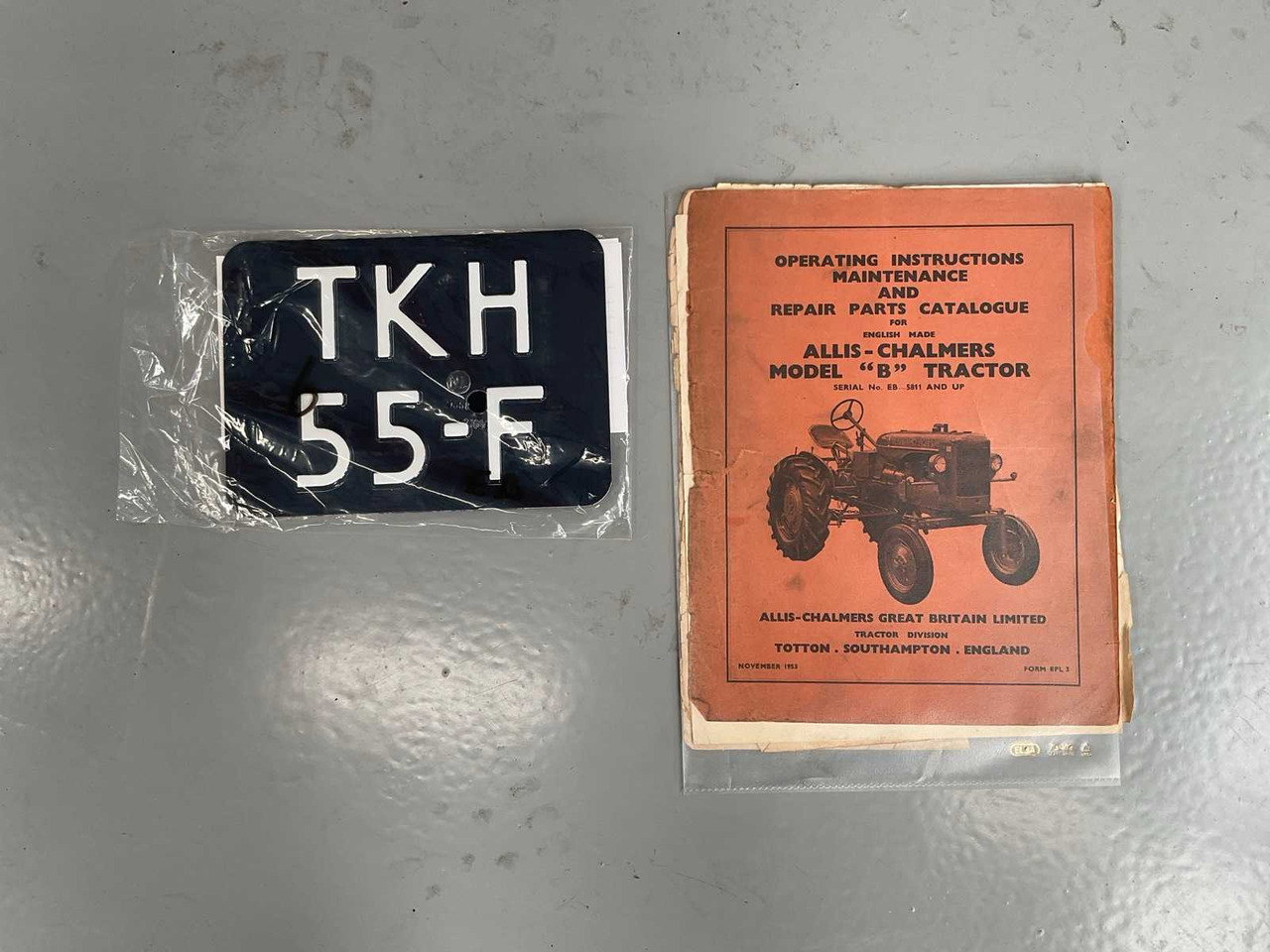 Tracteur agricole Allis chalmers EB