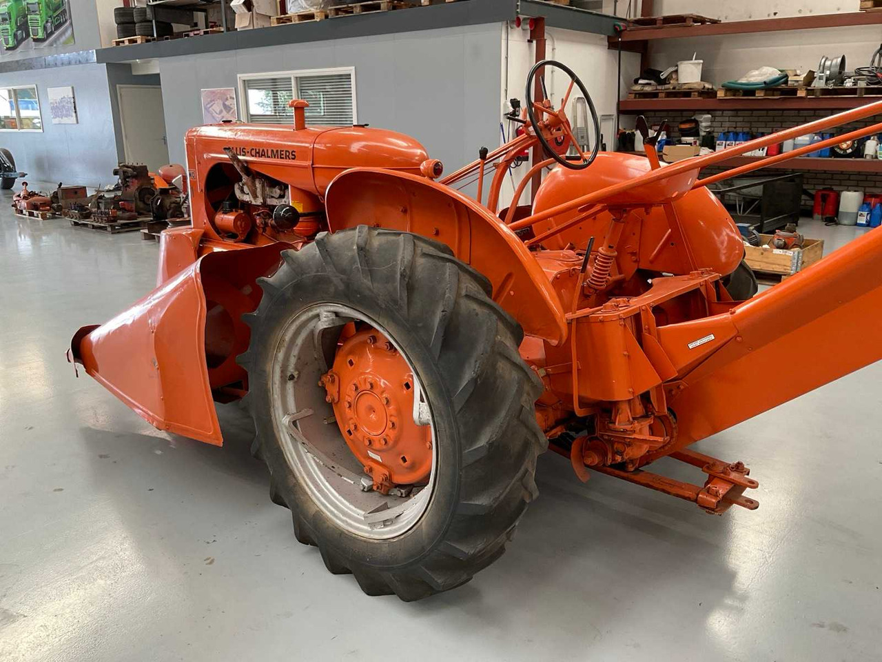 Tracteur agricole Allis chalmers WD Rowcrop “maïskolvenplukker”