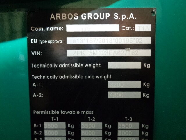 Tracteur agricole Arbos 5115