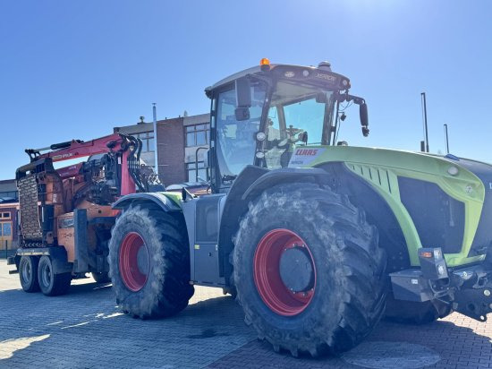 Tracteur agricole CLAAS 783 SSF 40 XERION  Ohne Hacker