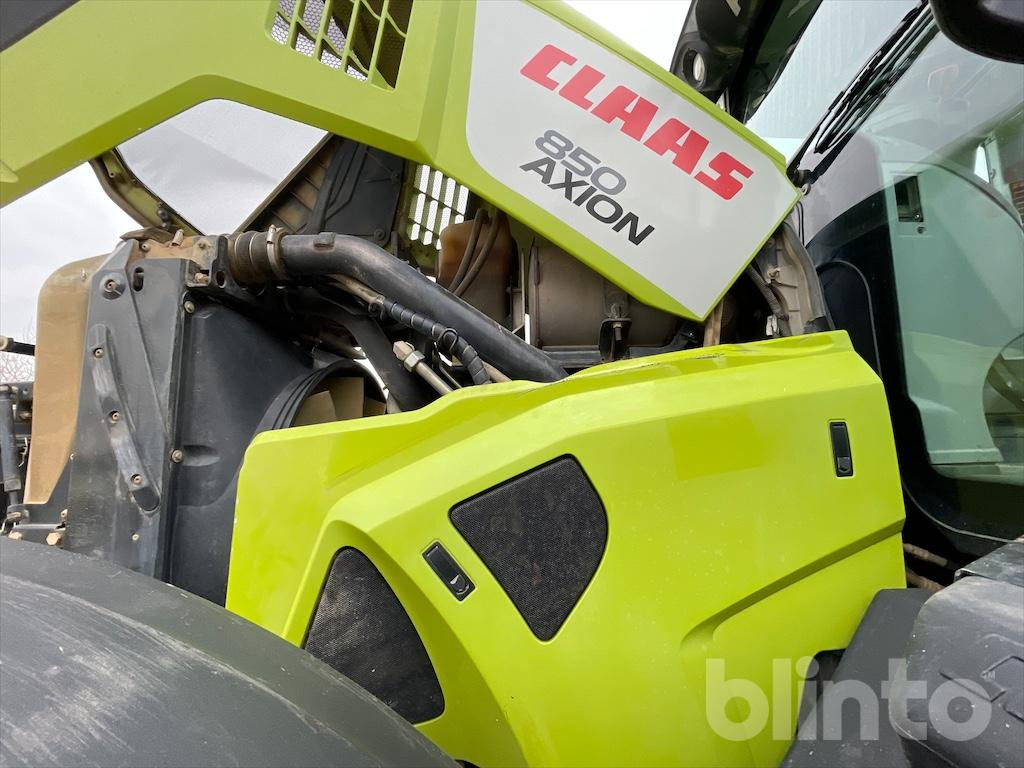 Tracteur agricole CLAAS 850 AXION (2015)