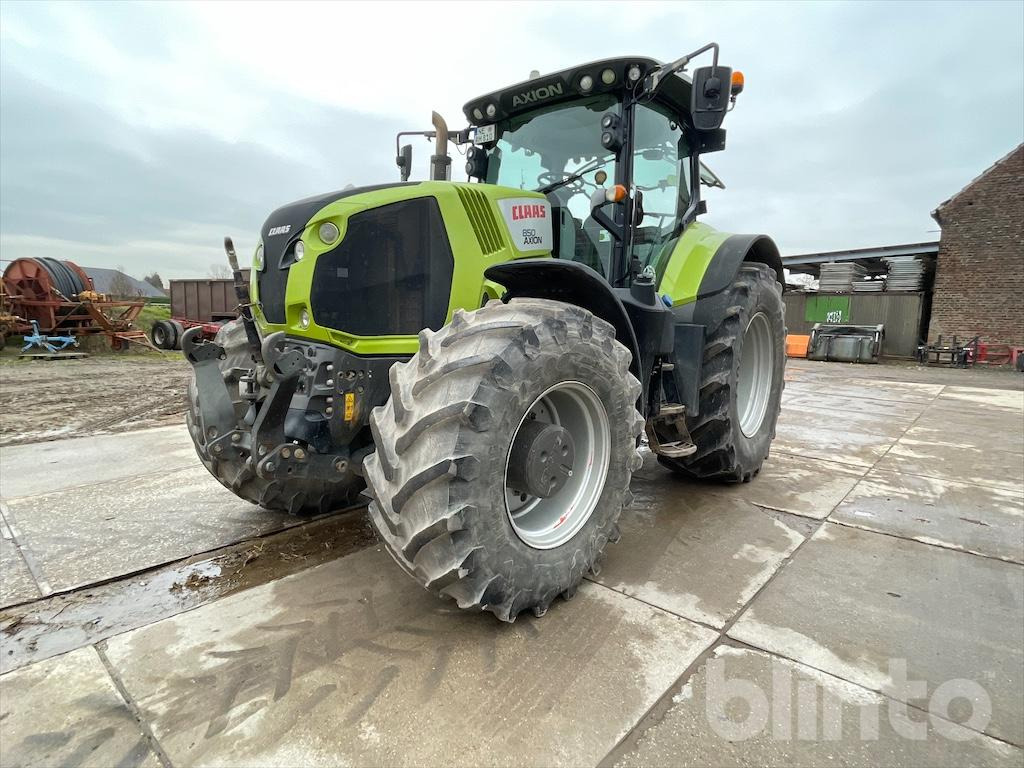Tracteur agricole CLAAS 850 AXION (2015)