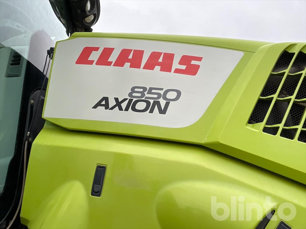 Tracteur agricole CLAAS 850 AXION (2015)