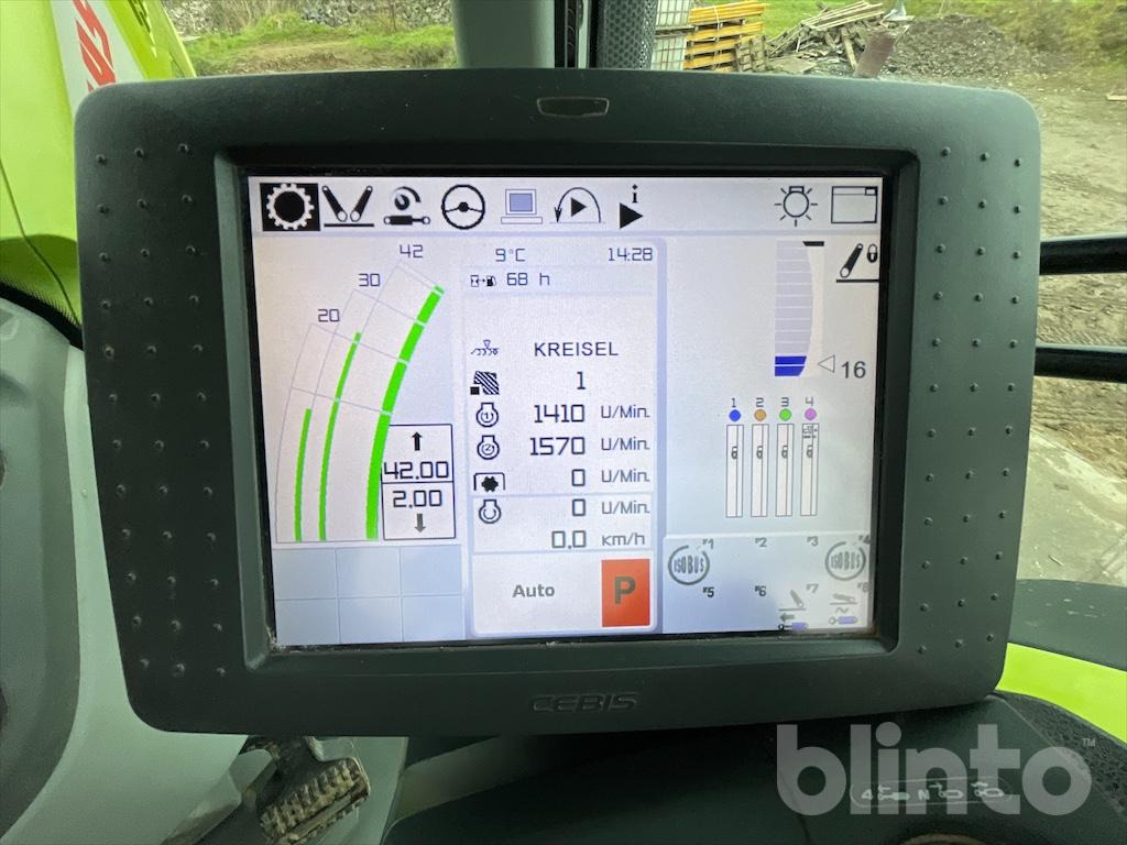 Tracteur agricole CLAAS 850 AXION (2015)