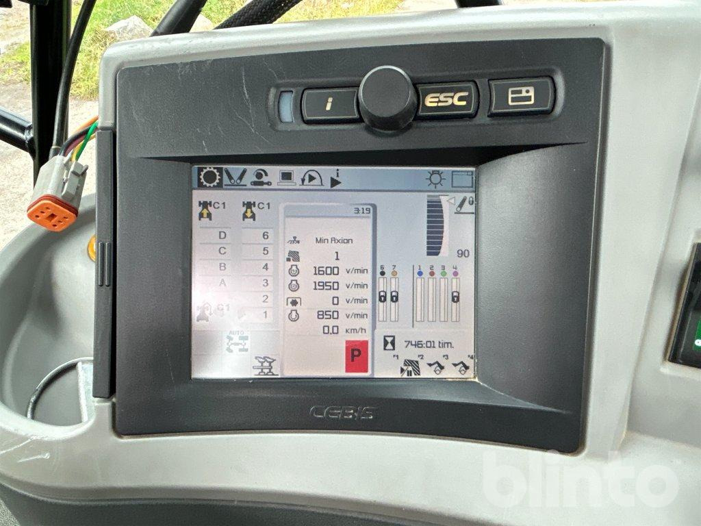 Tracteur agricole CLAAS A09 Axion 820 - 6516 h