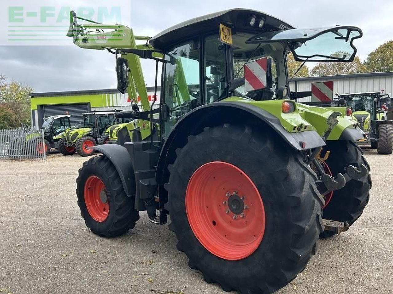 Tracteur agricole CLAAS ARION 550 CIS 40K CIS