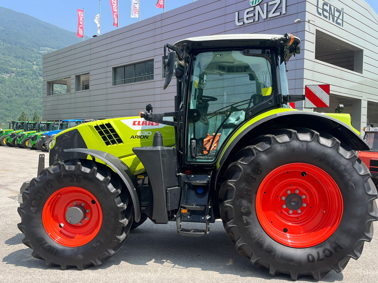 Tracteur agricole CLAAS ARION 630