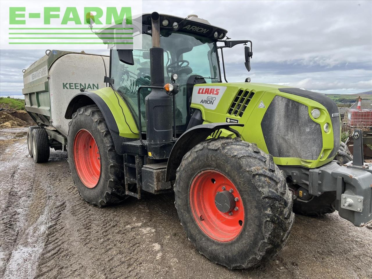 Tracteur agricole CLAAS ARION 630