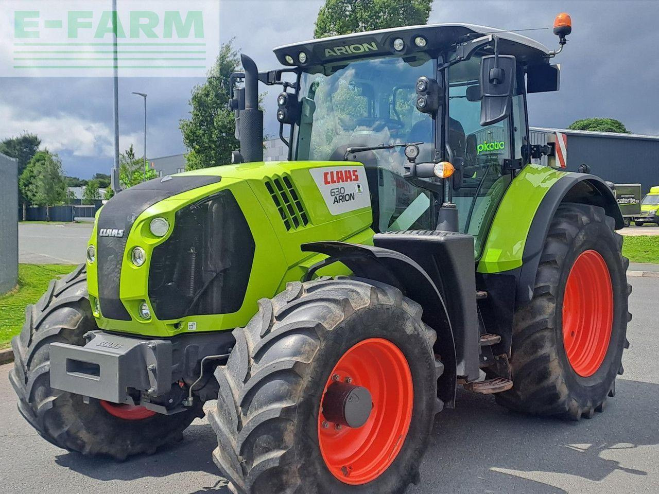 Tracteur agricole CLAAS ARION 630CIS+