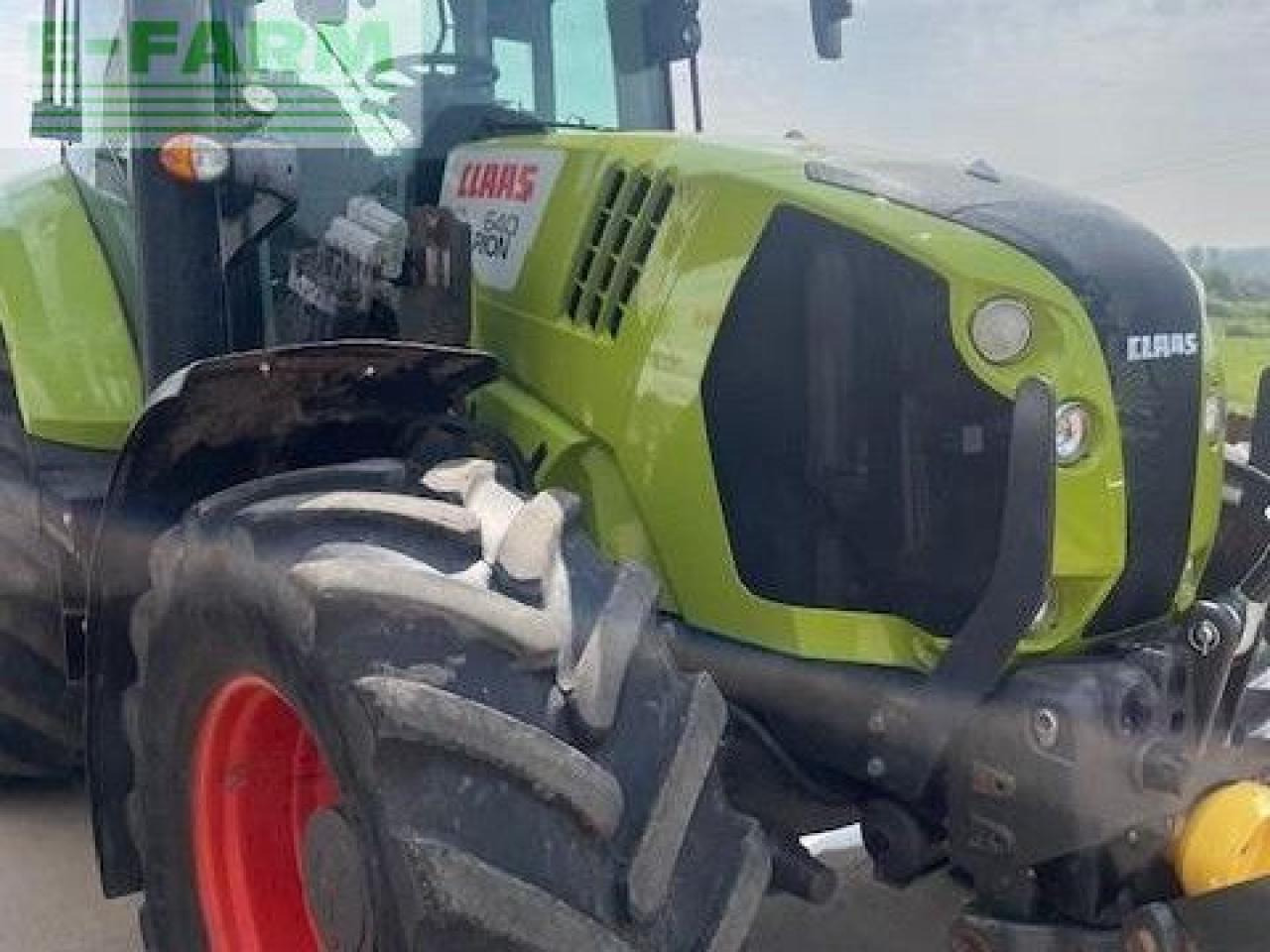 Tracteur agricole CLAAS ARION 640
