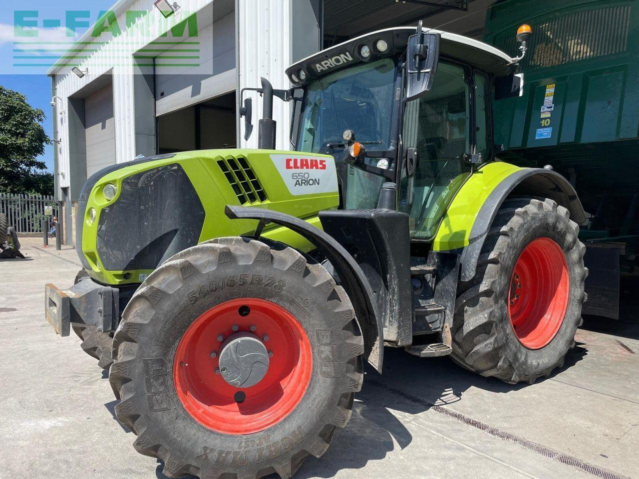 Tracteur agricole CLAAS ARION 650