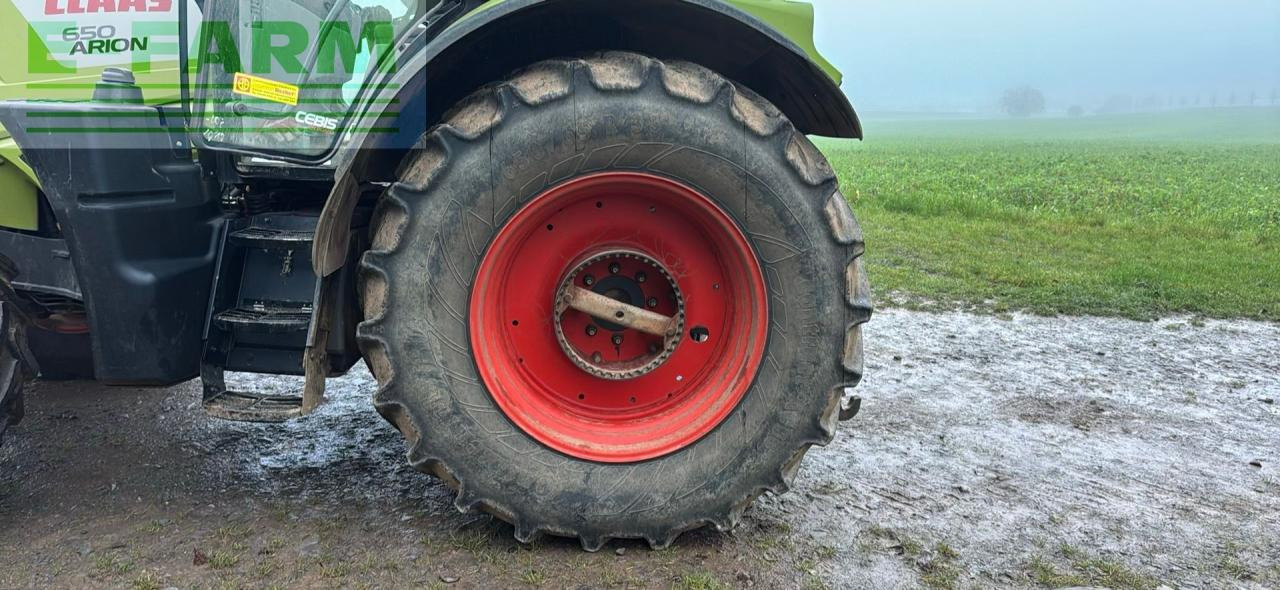 Tracteur agricole CLAAS ARION 650