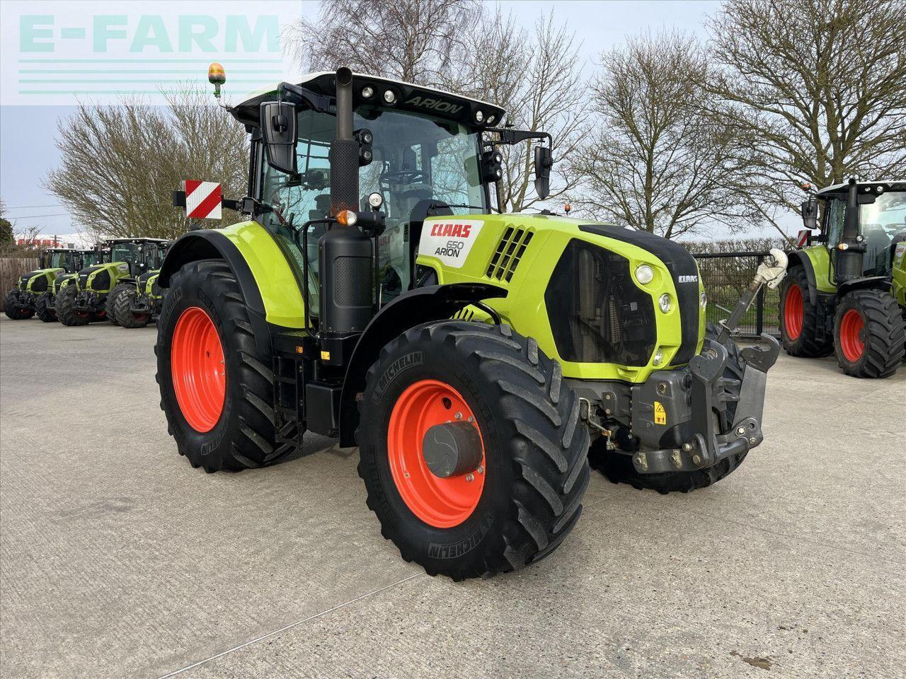 Tracteur agricole CLAAS ARION 650