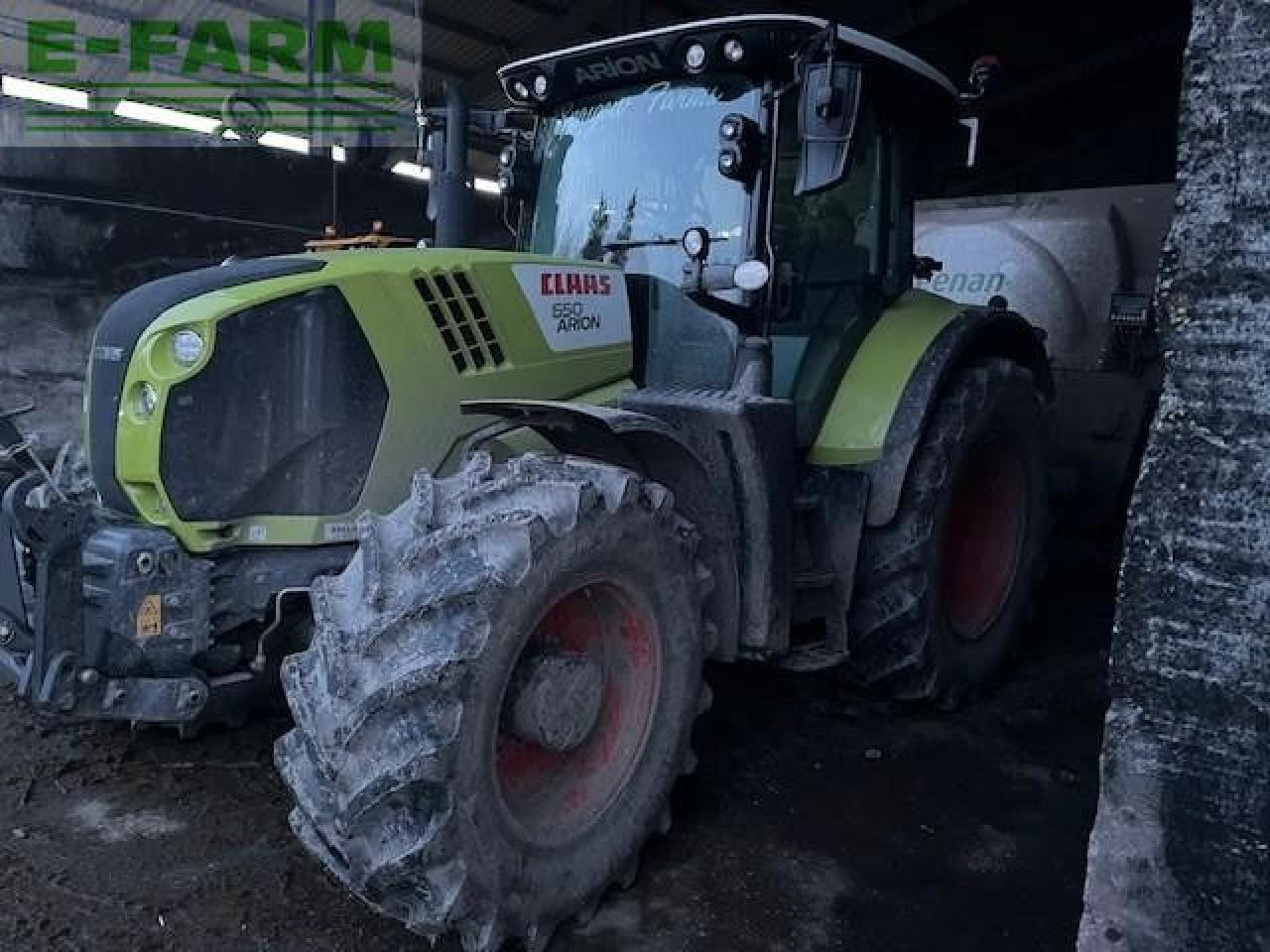 Tracteur agricole CLAAS ARION 650