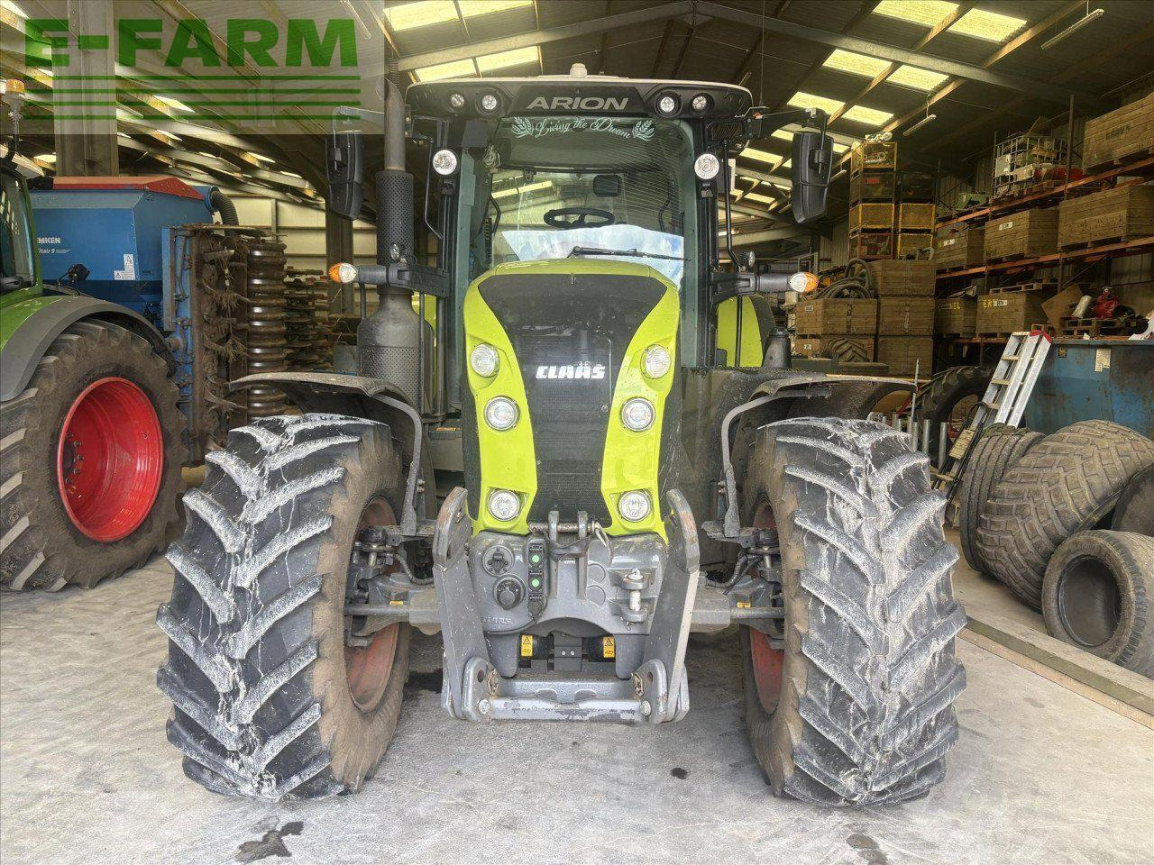 Tracteur agricole CLAAS ARION 650