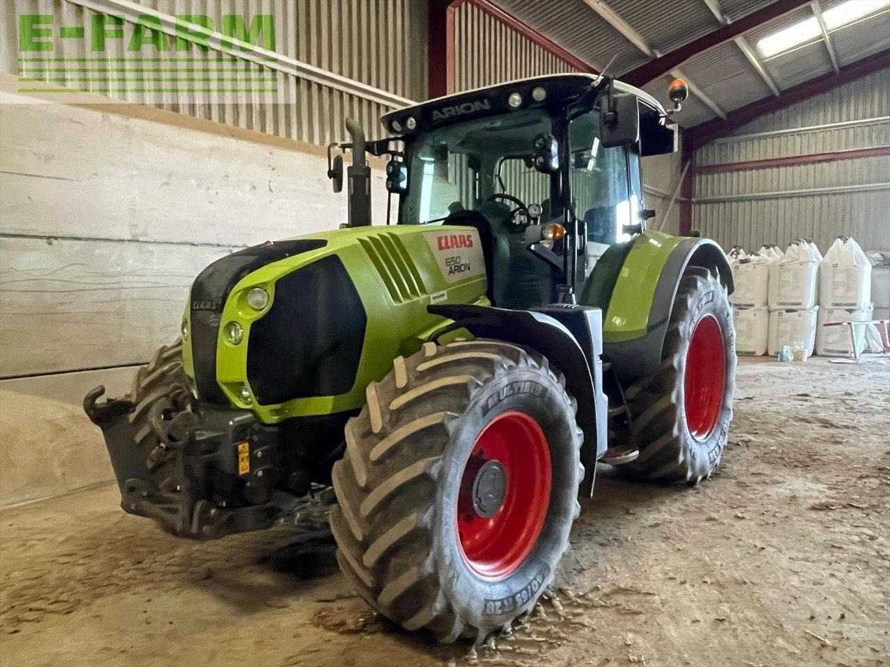 Tracteur agricole CLAAS ARION 650