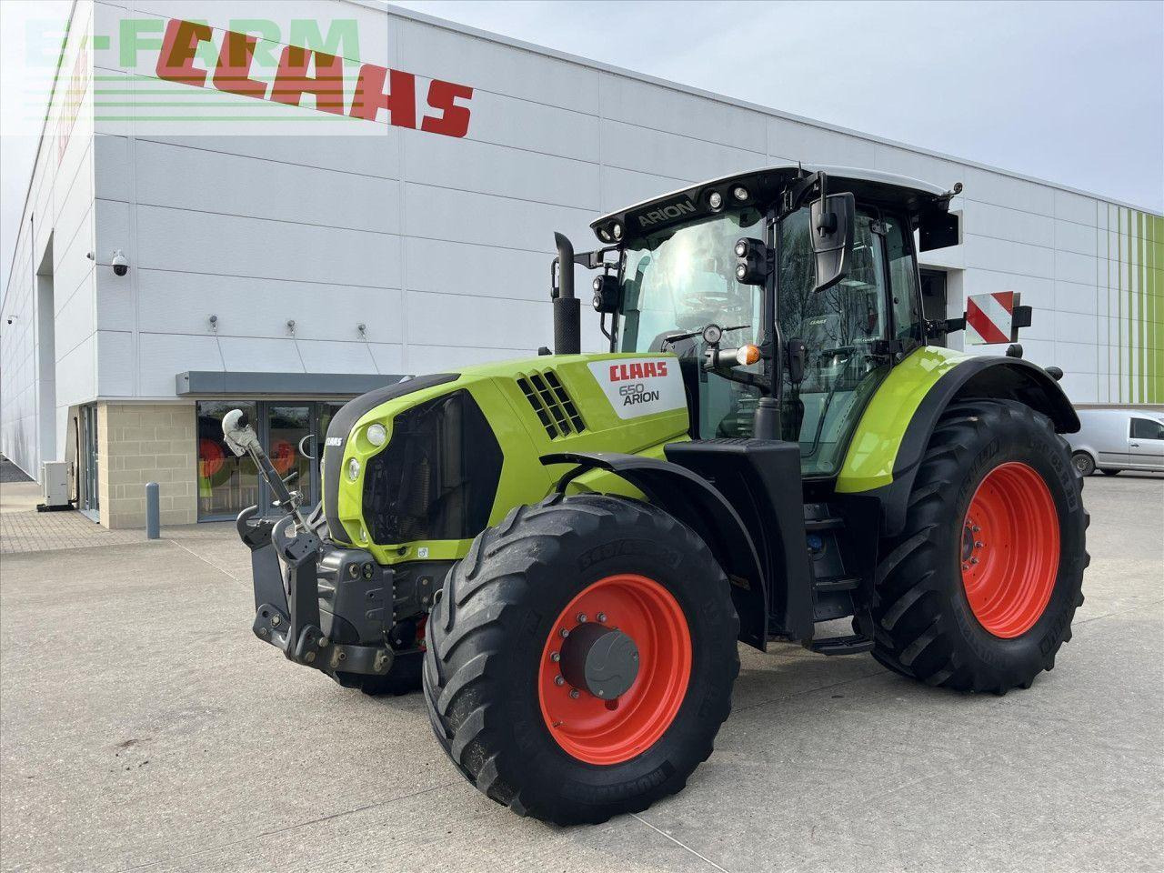 Tracteur agricole CLAAS ARION 650
