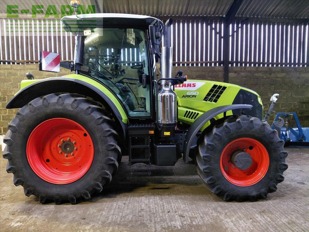 Tracteur agricole CLAAS ARION 650