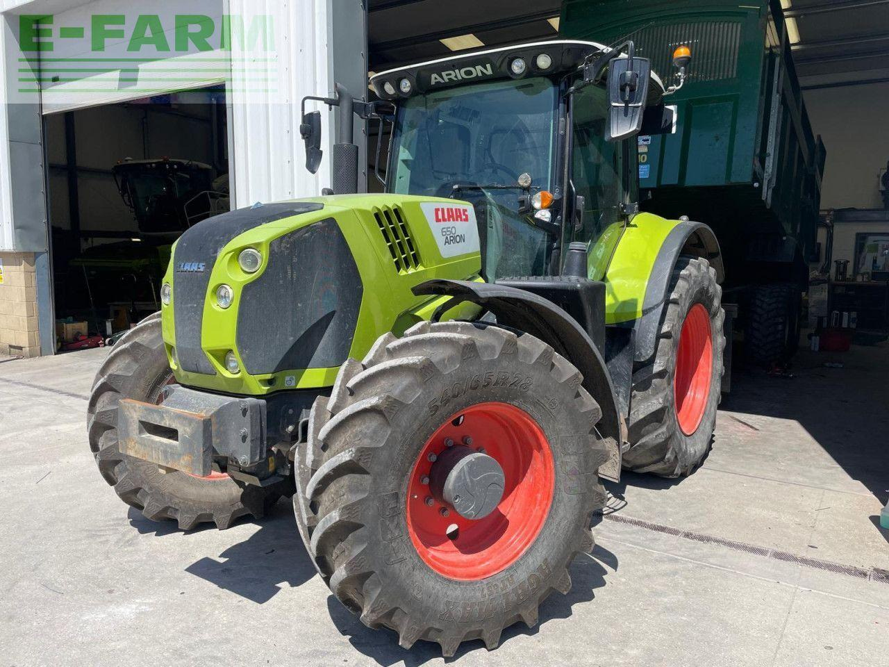 Tracteur agricole CLAAS ARION 650