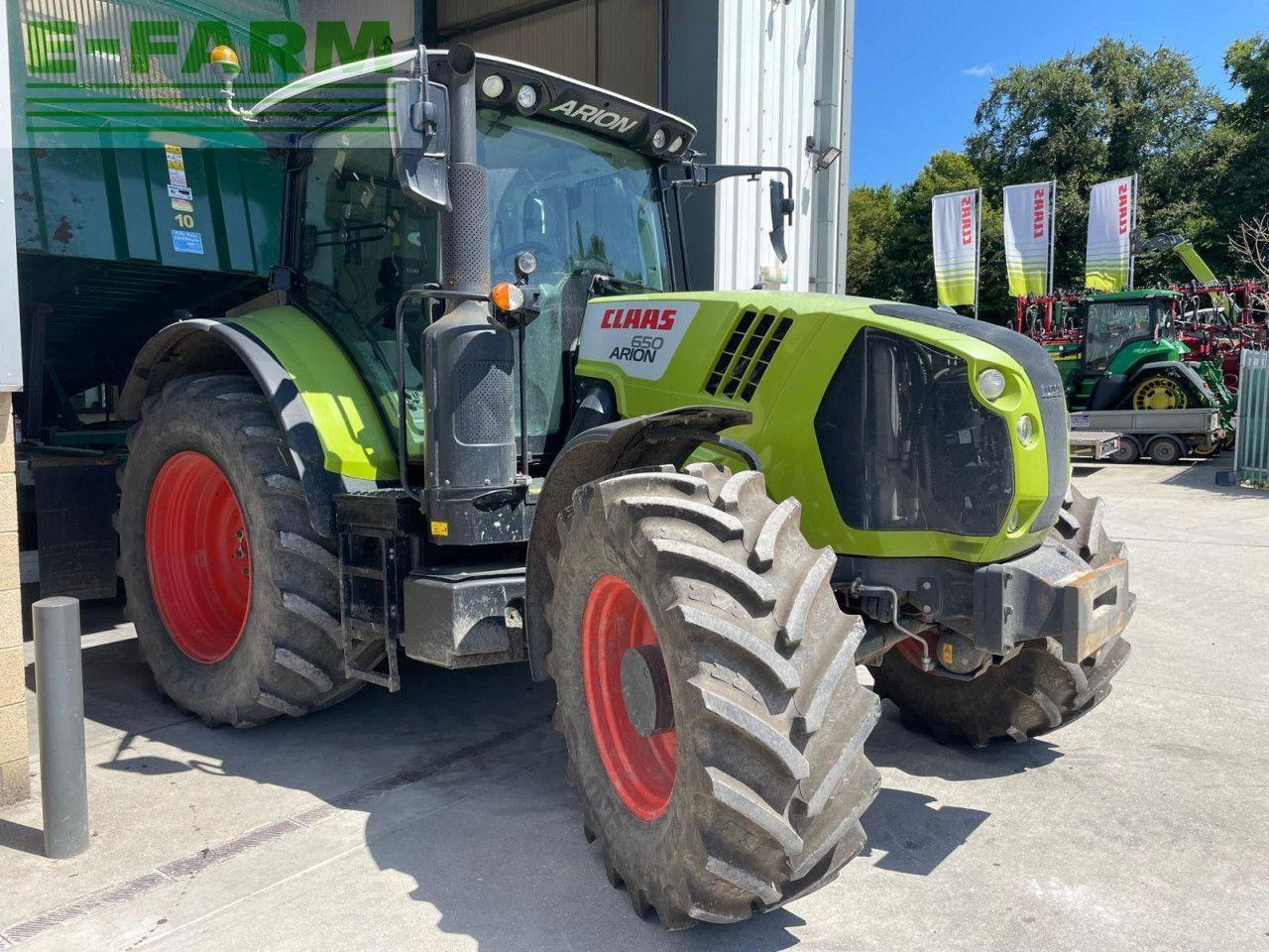 Tracteur agricole CLAAS ARION 650