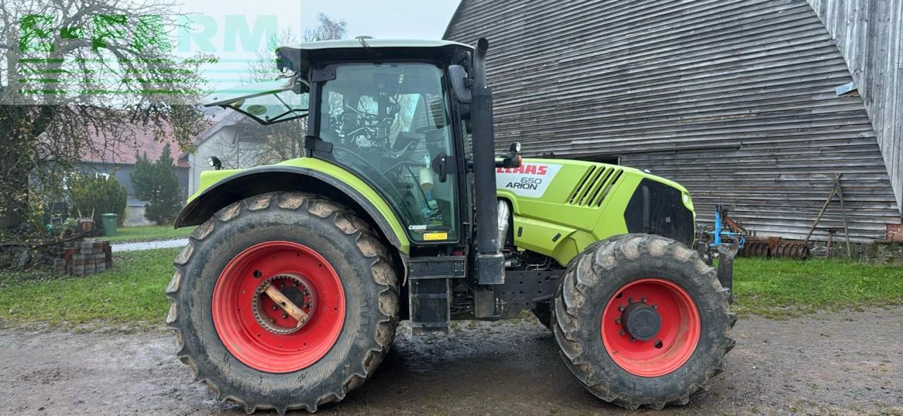 Tracteur agricole CLAAS ARION 650