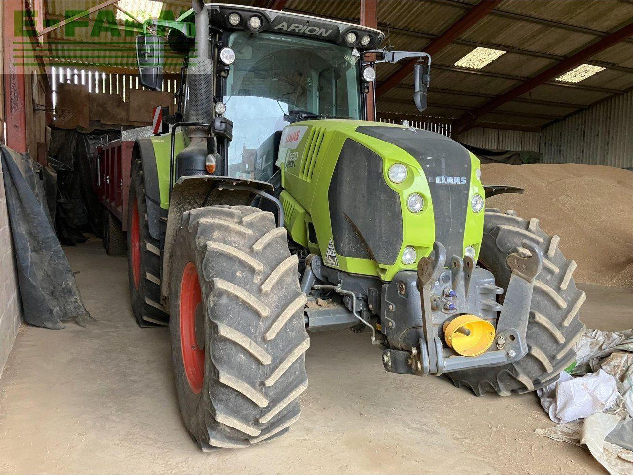 Tracteur agricole CLAAS ARION 650 CIS 50K CIS