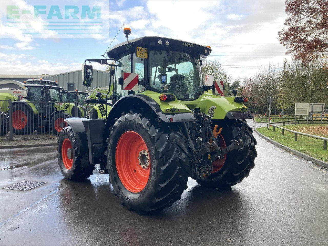 Tracteur agricole CLAAS ARION 650 CIS 50K CIS