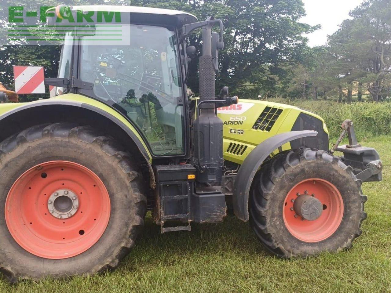 Tracteur agricole CLAAS ARION 650 CIS CIS