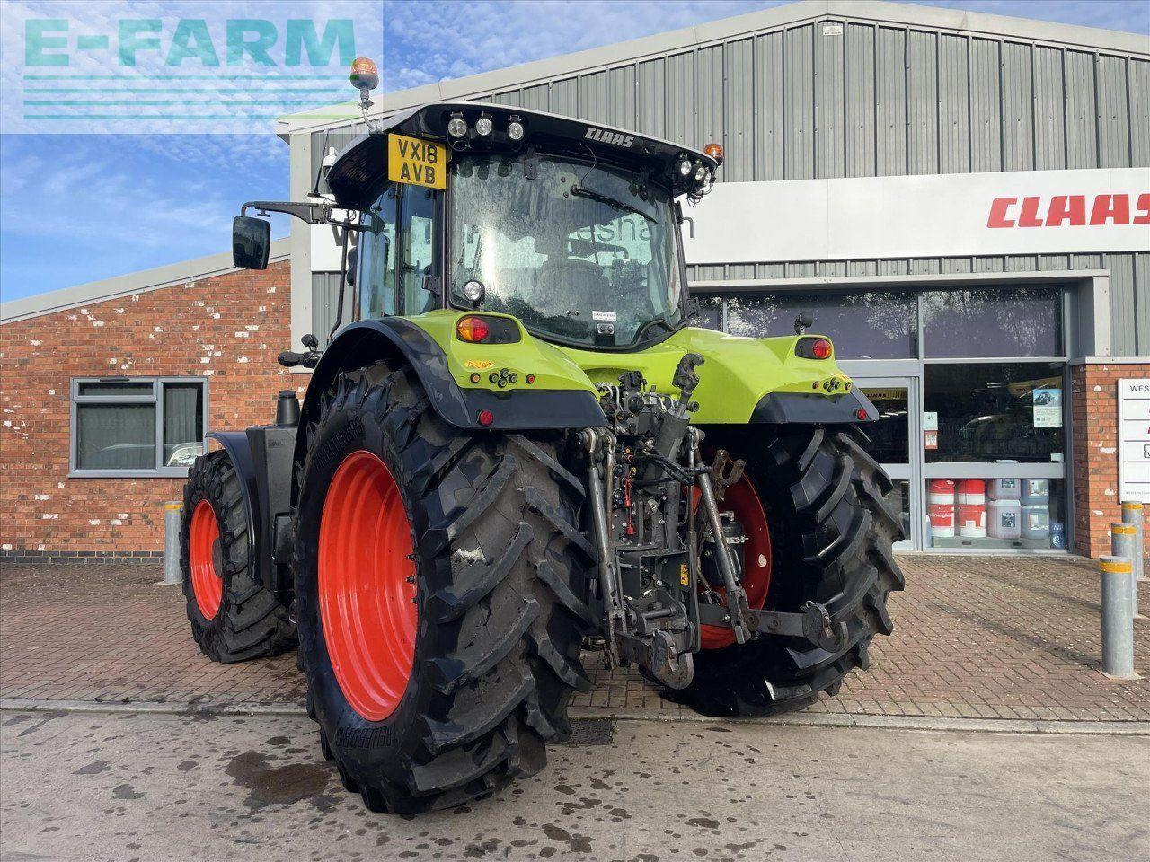 Tracteur agricole CLAAS ARION 650 CIS + CIS+
