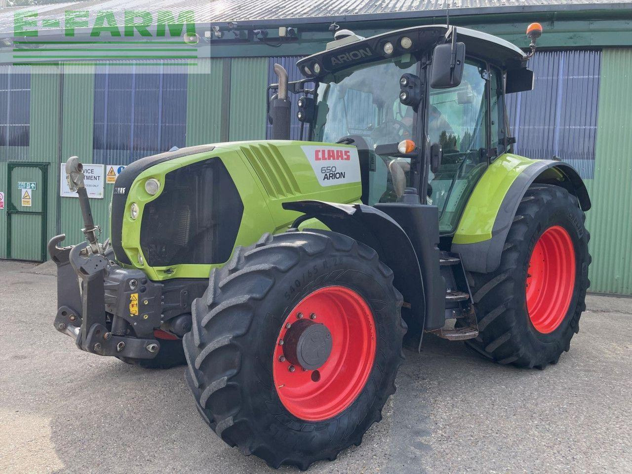 Tracteur agricole CLAAS ARION 650 CIS CIS