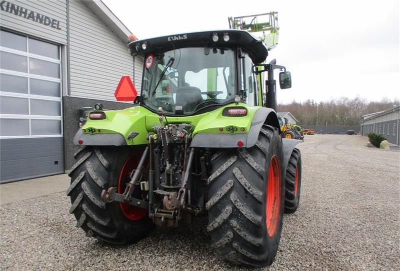 Tracteur agricole CLAAS ARION 650 C-Matic med frontlæsser, frontlift og fr