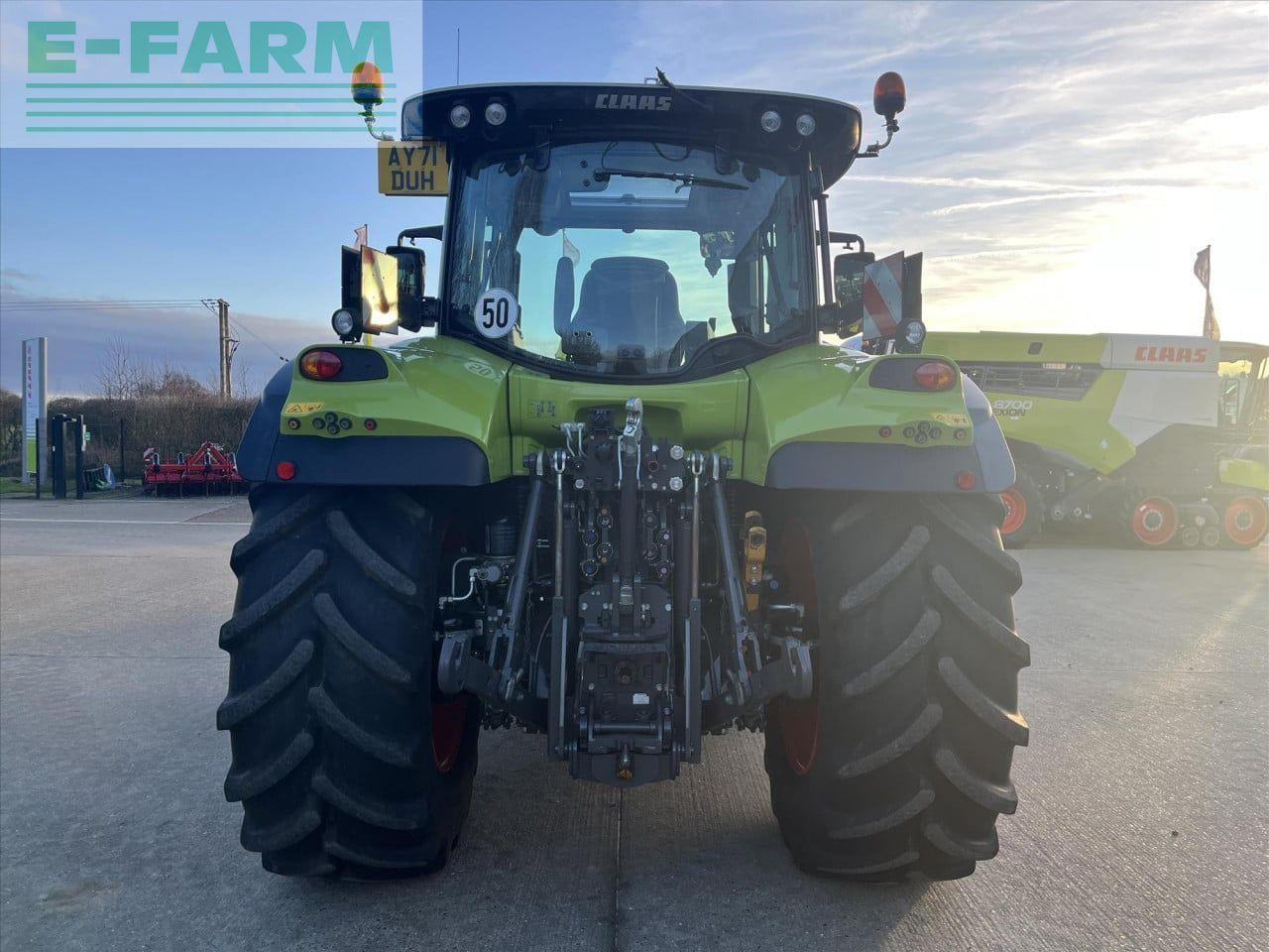 Tracteur agricole CLAAS ARION 650 HEXASHIFT