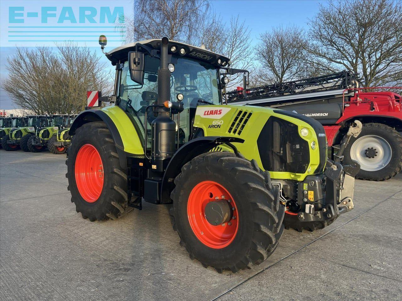 Tracteur agricole CLAAS ARION 650 HEXASHIFT