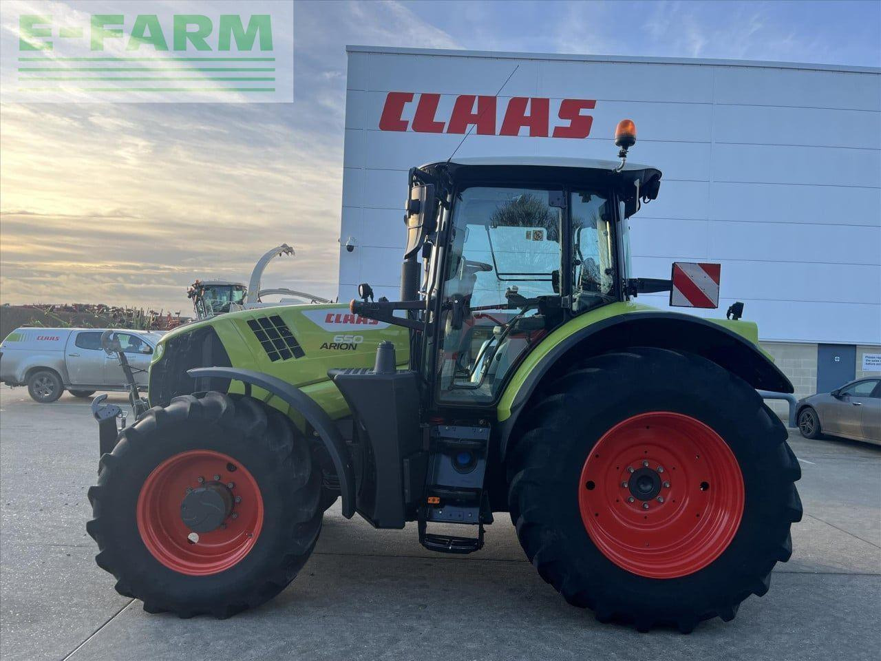 Tracteur agricole CLAAS ARION 650 HEXASHIFT