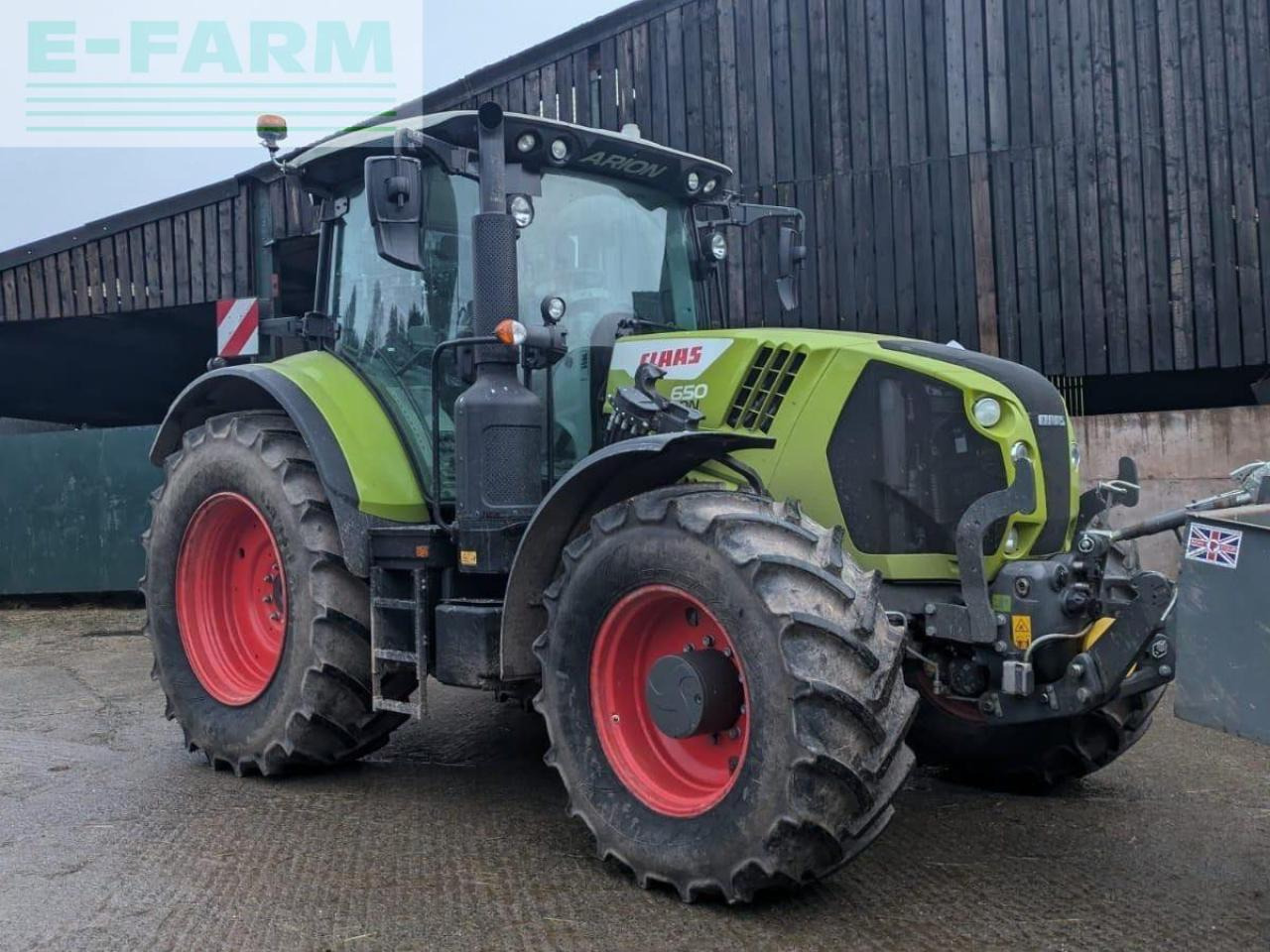 Tracteur agricole CLAAS ARION 650 HEXASHIFT - STAGE V CIS+ 50K HEXASHIFT CIS+