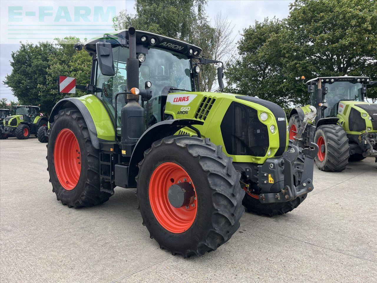Tracteur agricole CLAAS ARION 660