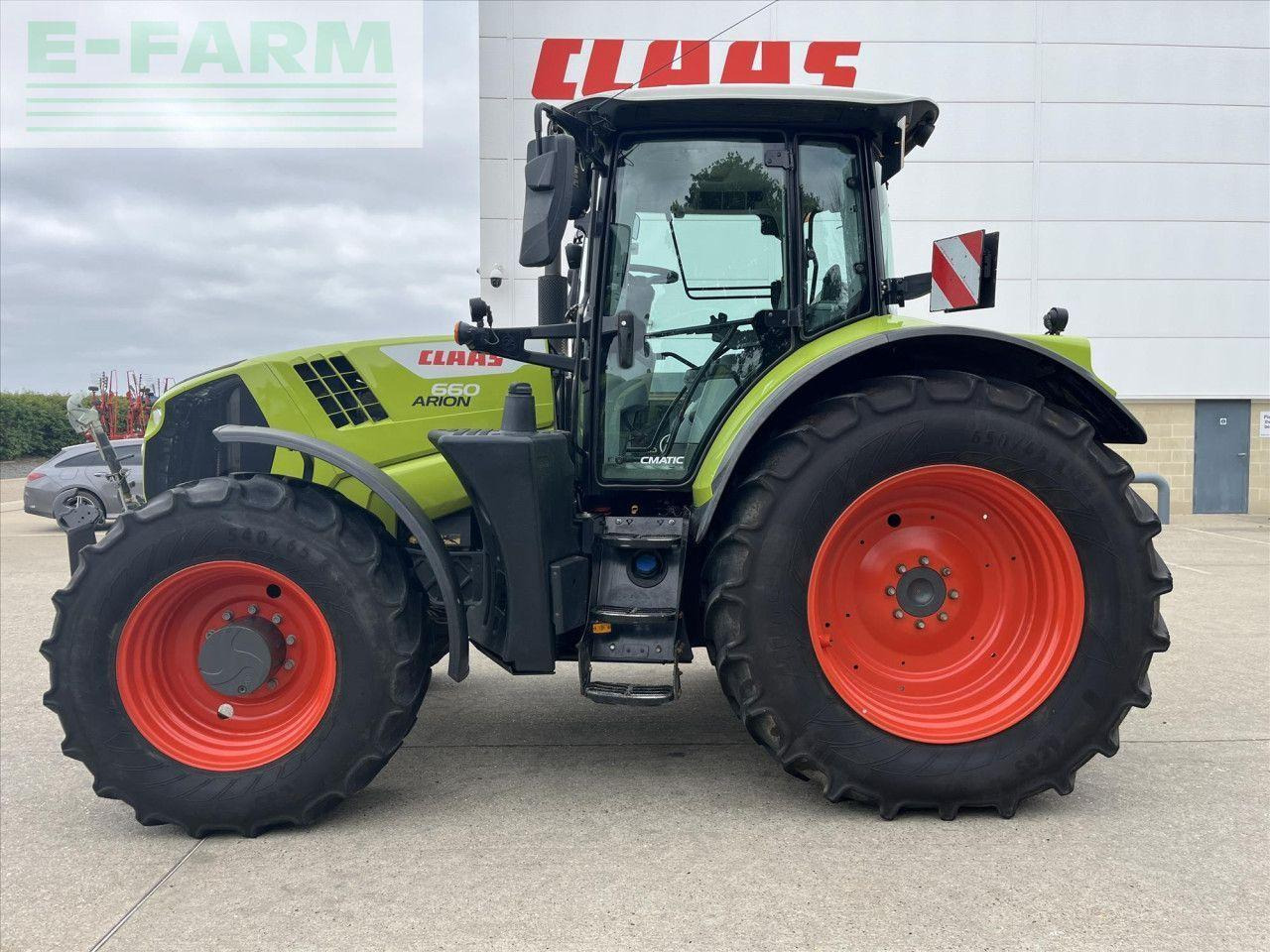 Tracteur agricole CLAAS ARION 660