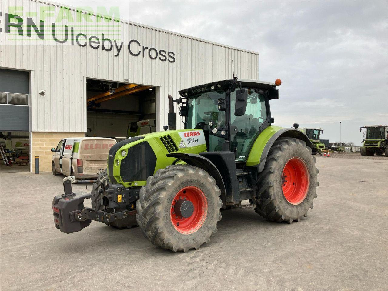 Tracteur agricole CLAAS ARION 660