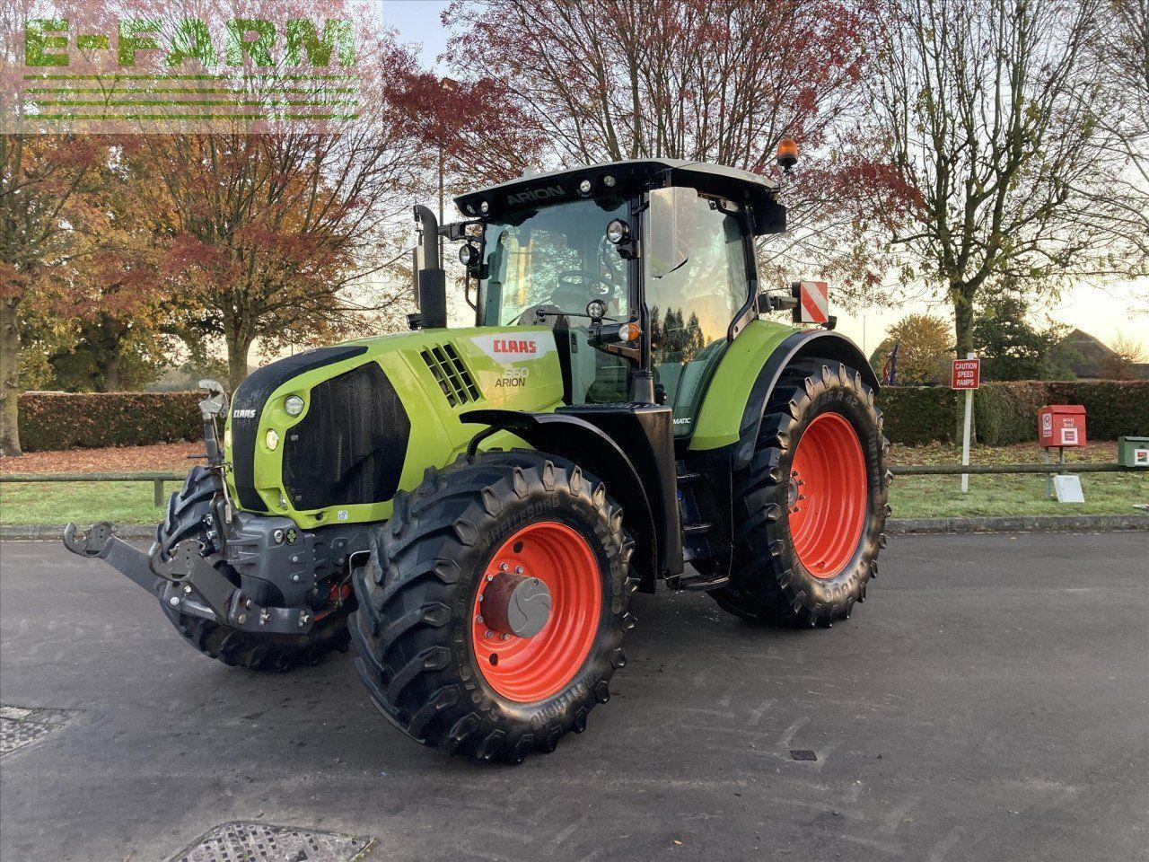 Tracteur agricole CLAAS ARION 660 CIS+