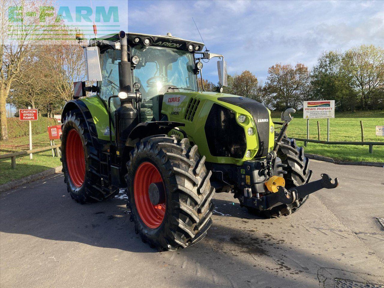 Tracteur agricole CLAAS ARION 660 CMATIC CEB