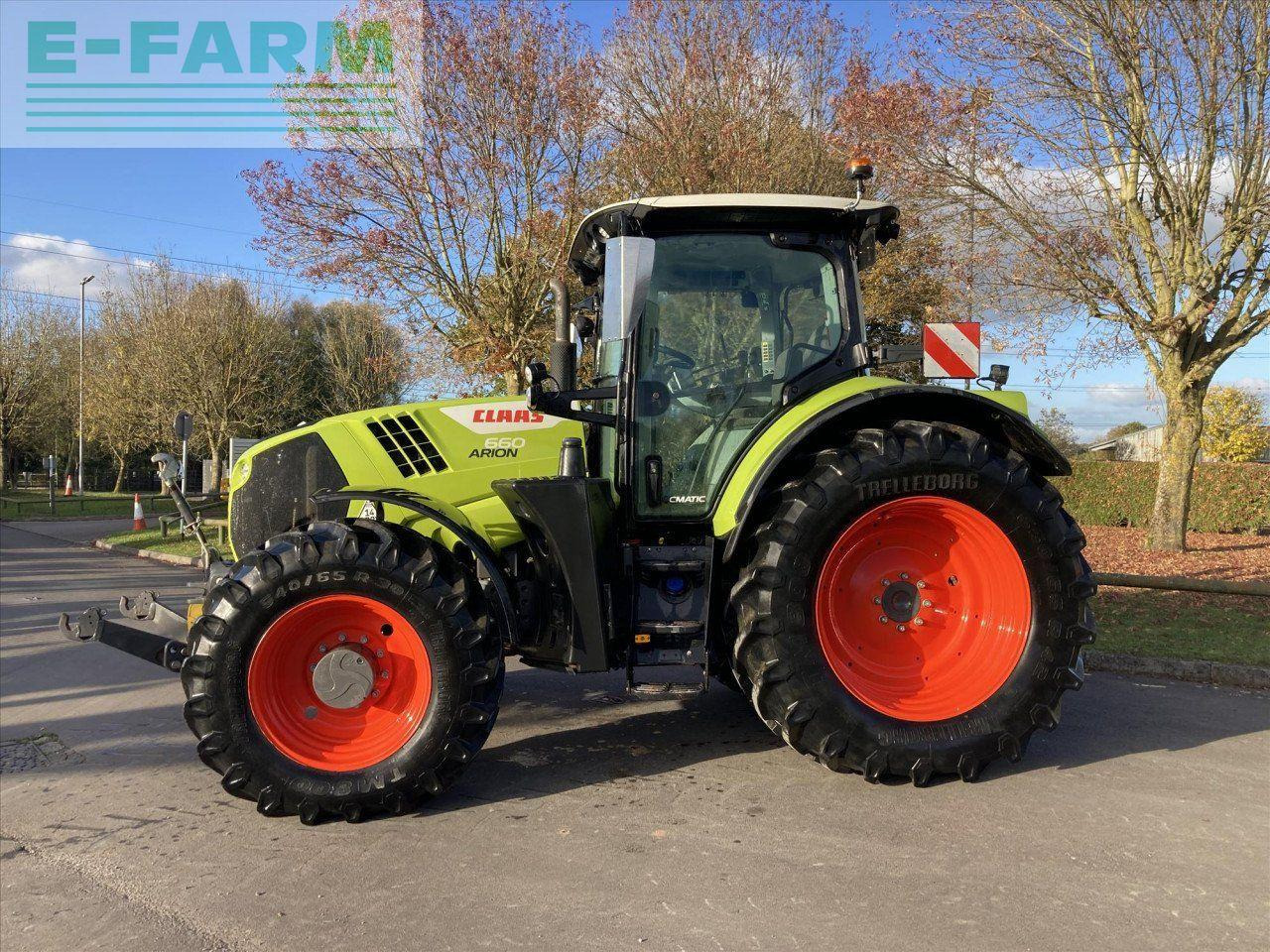 Tracteur agricole CLAAS ARION 660 CMATIC CEB