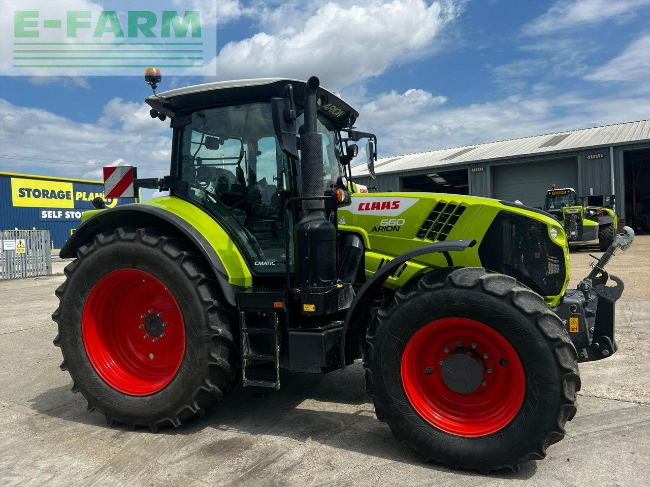 Tracteur agricole CLAAS ARION 660 CMATIC CIS+ CMATIC CIS+