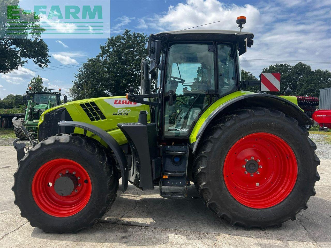 Tracteur agricole CLAAS ARION 660 CMATIC CIS+ CMATIC CIS+