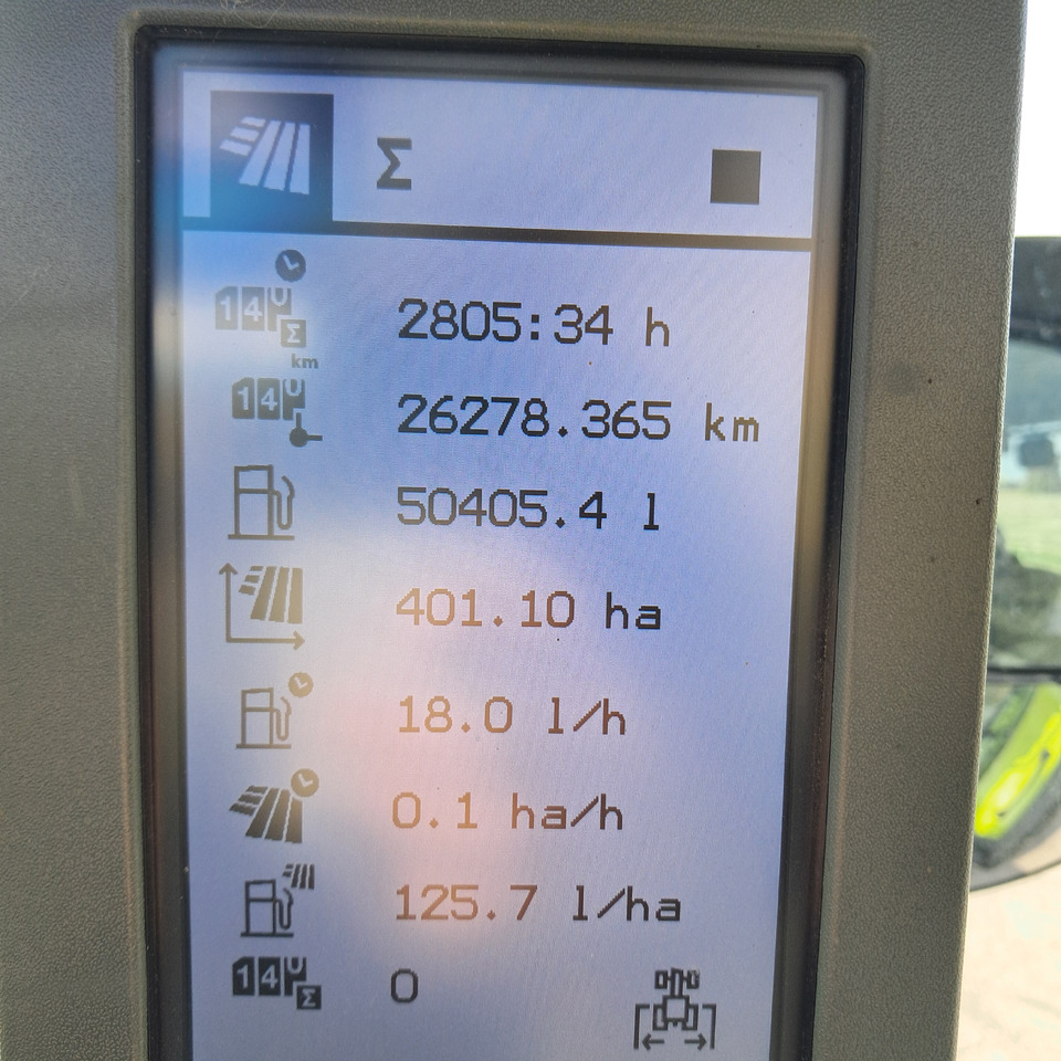 Tracteur agricole CLAAS AXION 810